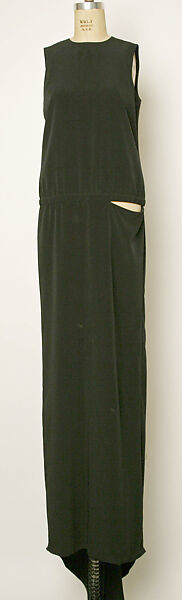 Ensemble, Dirk Bikkembergs (Belgian, born Germany, 1962), (a) wool, (b) synthetic, (c) metal, (d,e) leather, Belgian