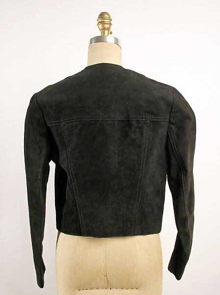 Ensemble, Jacques Laurent, a) leather, metal; b) enamel, metal; c) synthetic; d) leather, metal; e) leather, French