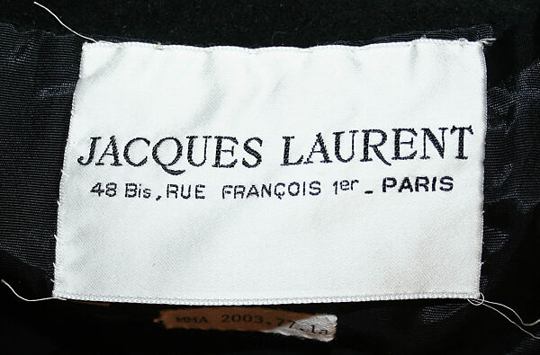 Ensemble, Jacques Laurent, a) leather, metal; b) enamel, metal; c) synthetic; d) leather, metal; e) leather, French