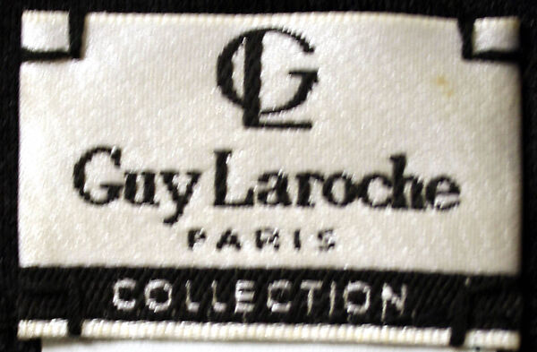 Dress, Guy Laroche (French, 1921–1989), wool/cashmere/synthetic blend, French