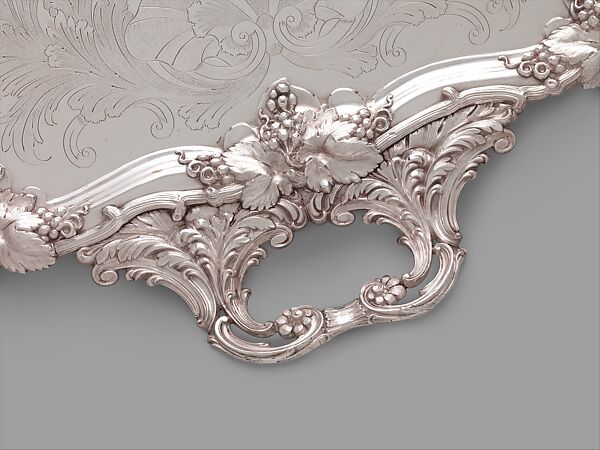 Tray, James Dixon &amp; Sons (British, founded Sheffield, 1806), Fused silver plate, American