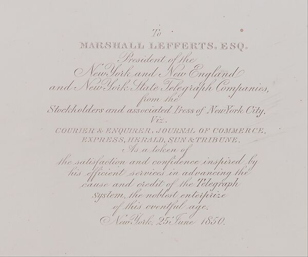 Tray, James Dixon &amp; Sons (British, founded Sheffield, 1806), Fused silver plate, American