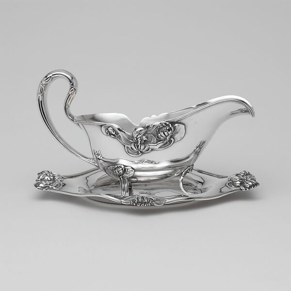 Tray, Unger Brothers (1872–1919), Silver, American