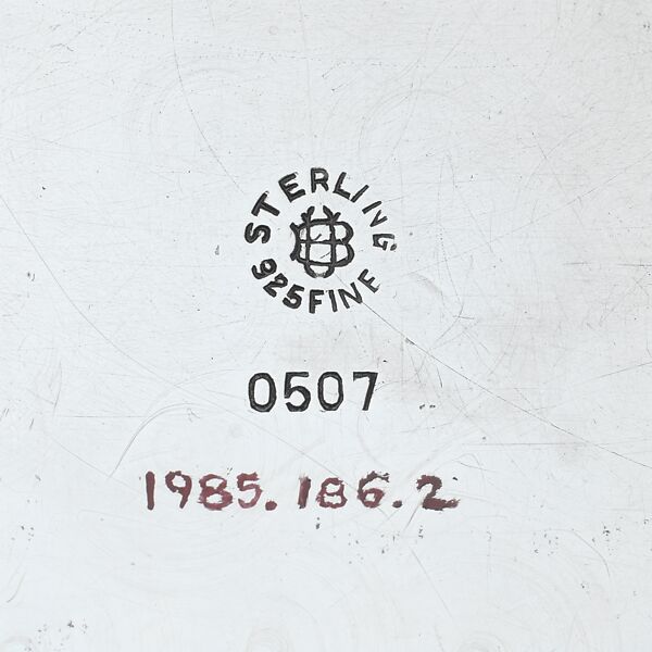 Tray, Unger Brothers (1872–1919), Silver, American