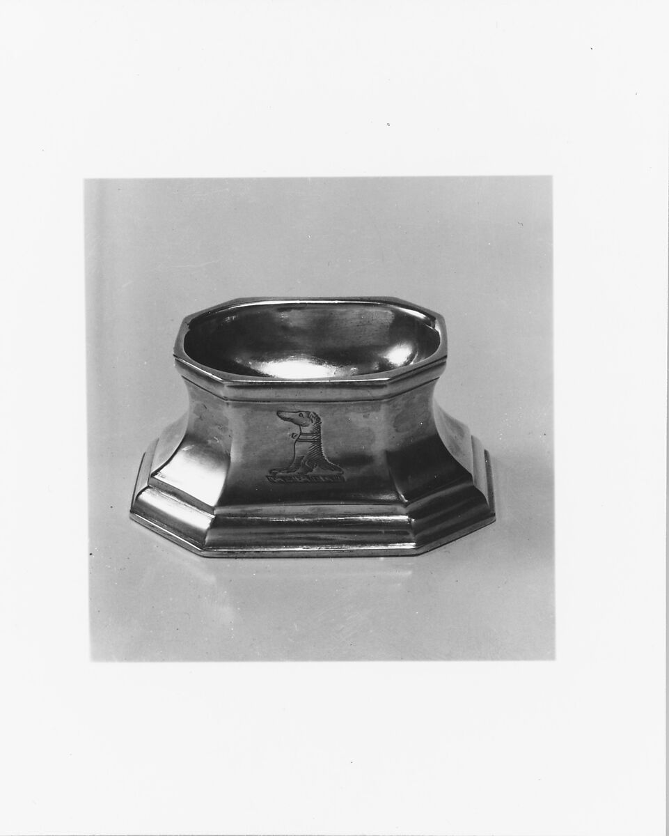 Salt, Jacob Hurd (American, Boston, Massachusetts 1702/3–1758 Boston, Massachusetts), Silver, American