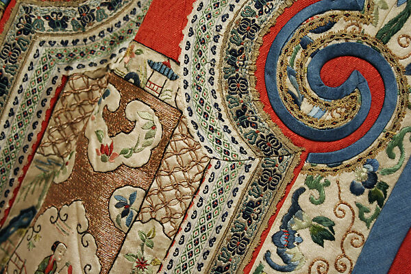 Ensemble, Silk
(c) silk, cotton, metal, China