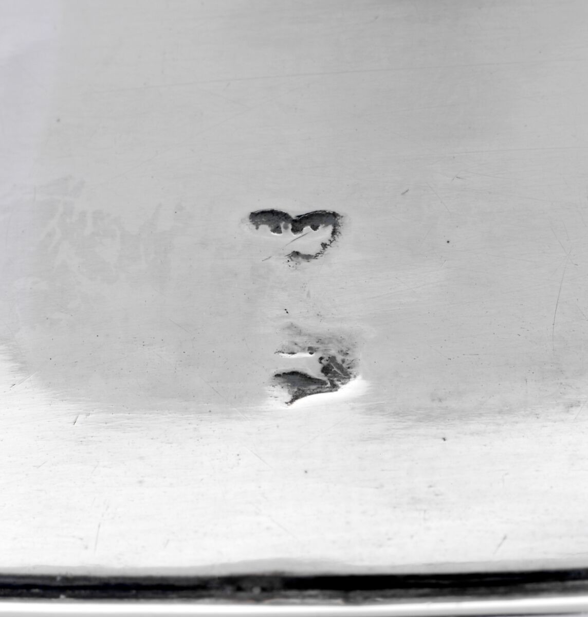 Trencher Salt, Formerly attributed to John Coney (1655/56–1722), Silver and gilding, American