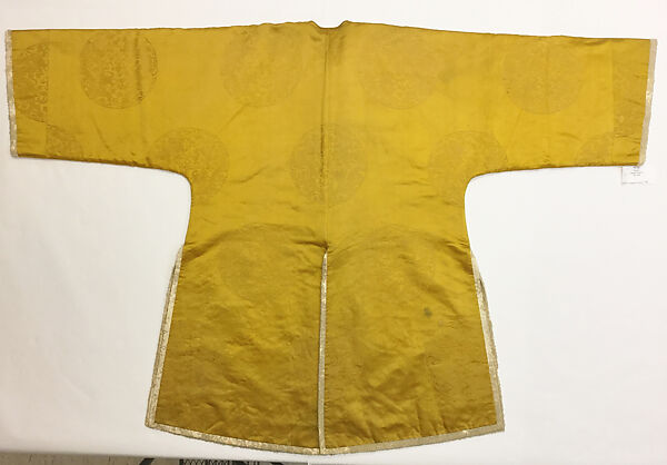 Robe, silk, sheepskin, China