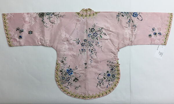 Dress, silk, China