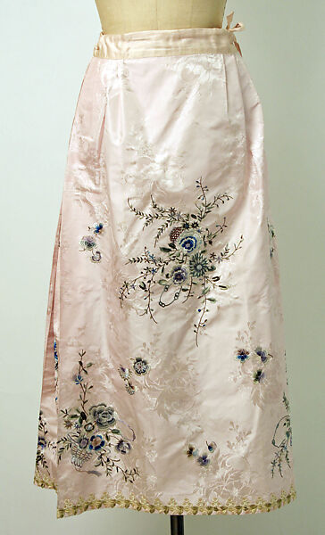 Dress, silk, China