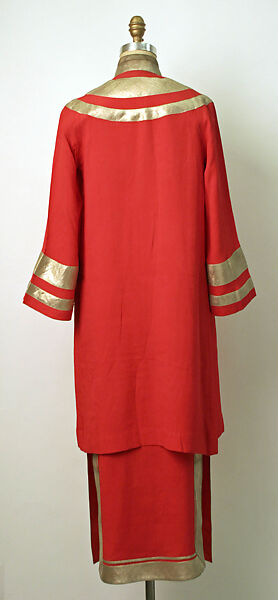 Ensemble, silk, metal, Chinese