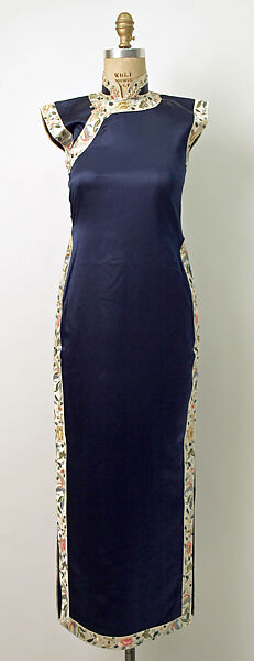 Ensemble, silk, metal, Chinese 