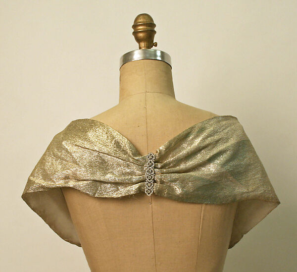 Ensemble, (a–c, e) silk, metal; (d) silk, metal, glass, Chinese