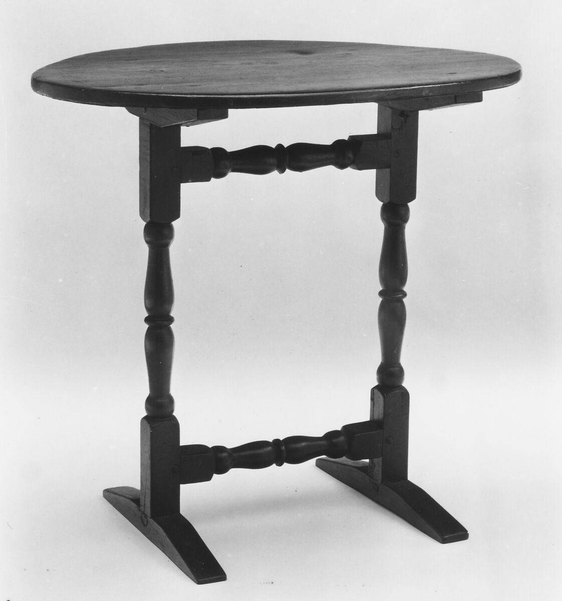 Trestle Table, Maple, pine, American