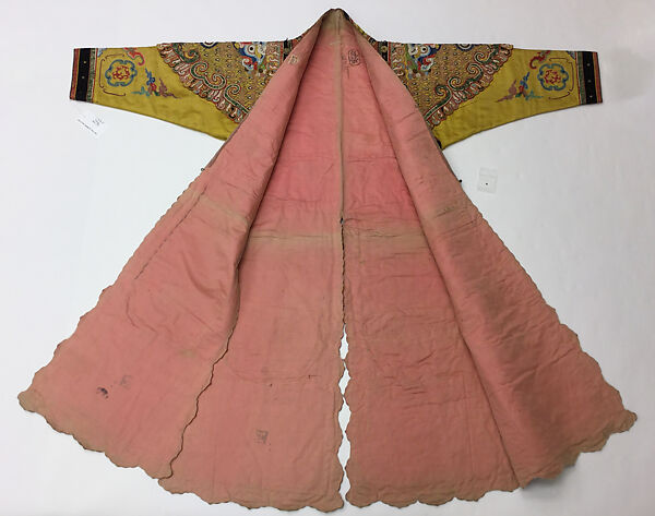 Theatrical costume, silk, metal, China