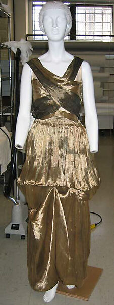 Evening dress, Hickson Inc. (American, 1902–1931), silk, metal, American