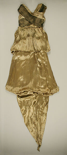 Evening dress, Hickson Inc. (American, 1902–1931), silk, metal, American 