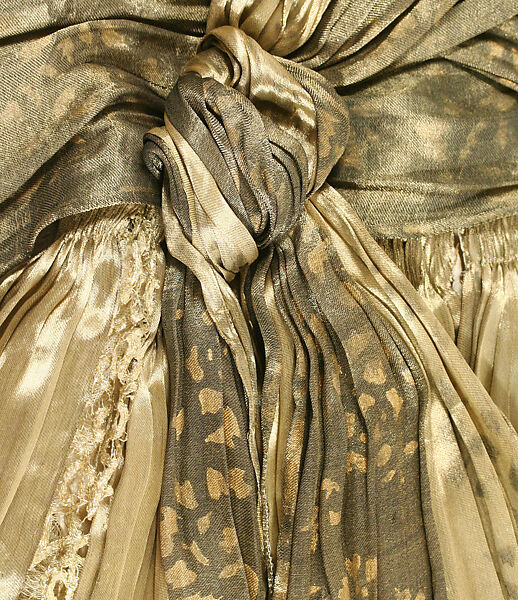Evening dress, Hickson Inc. (American, 1902–1931), silk, metal, American