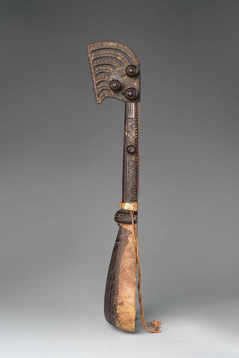 Himalayan Lute (Sgra-Snyan), Wood, Himalayan