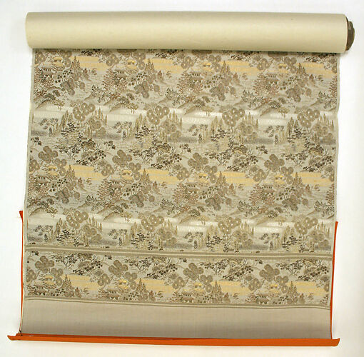Obi with Stylized Waves | Japan | Meiji period (1868–1912