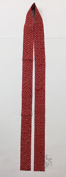 Dance ensemble, silk, cotton, metal, paper, wood, paint, Japanese