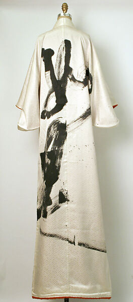 Dance ensemble, silk, cotton, metal, paper, wood, paint, Japanese