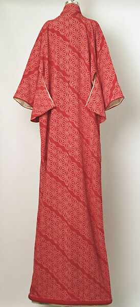 Dance ensemble, silk, cotton, metal, paper, wood, paint, Japanese