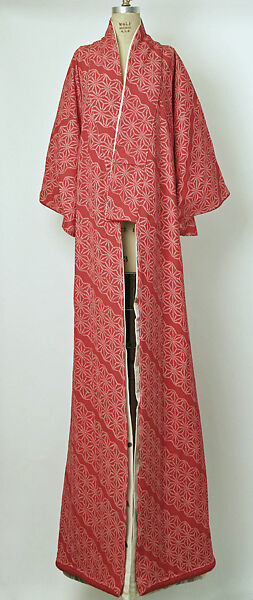 Dance ensemble, silk, cotton, metal, paper, wood, paint, Japanese