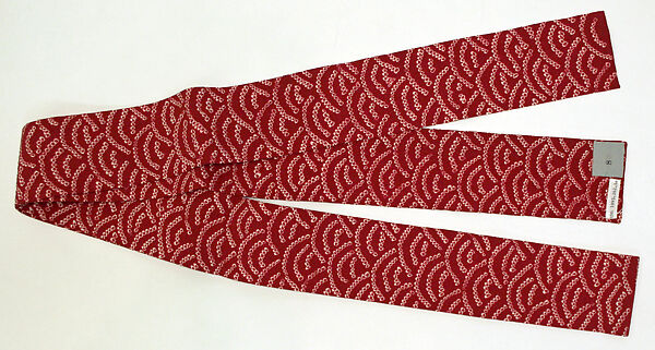 Dance ensemble, silk, cotton, metal, paper, wood, paint, Japanese