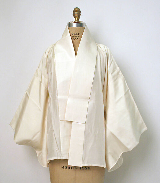 Dance ensemble, silk, cotton, metal, paper, wood, paint, Japanese