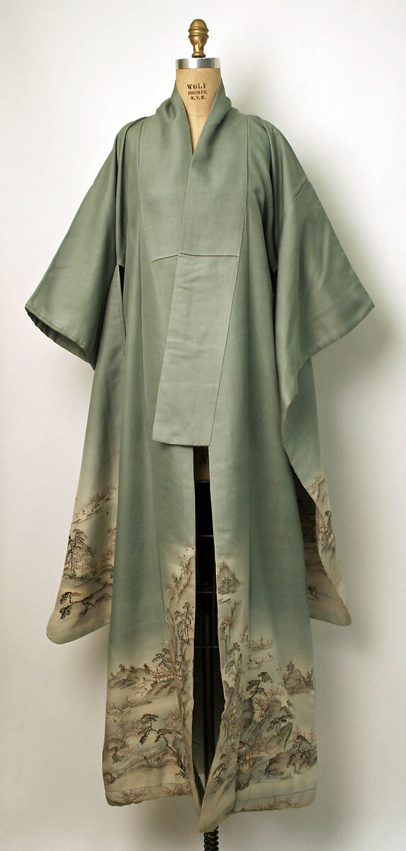 Kimono, silk, Japanese 