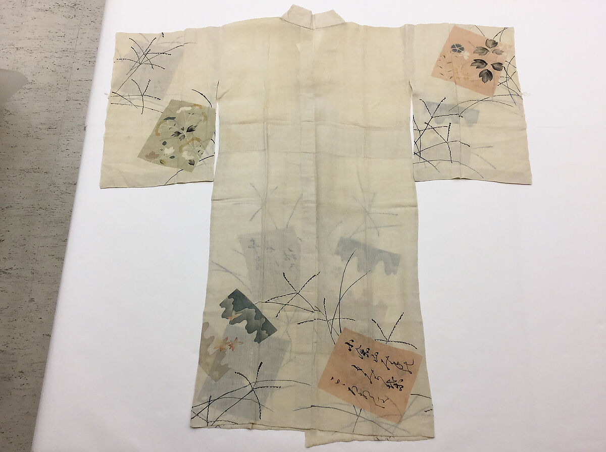 Kimono, Linen, Japanese