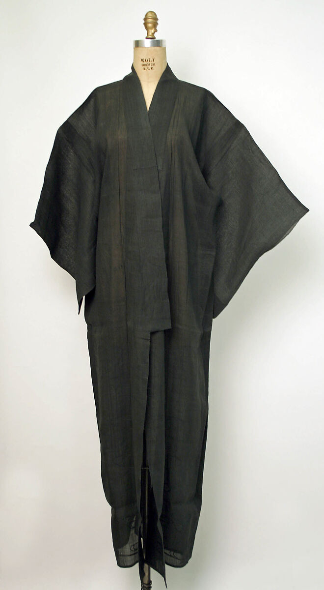 Kimono, Linen, Japanese