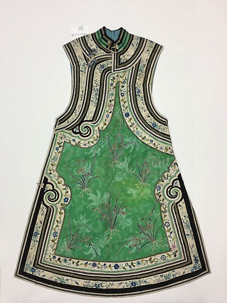Coat, silk, China