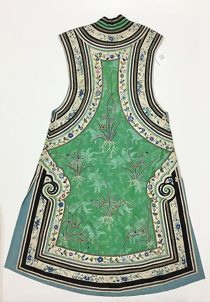 Coat, silk, China