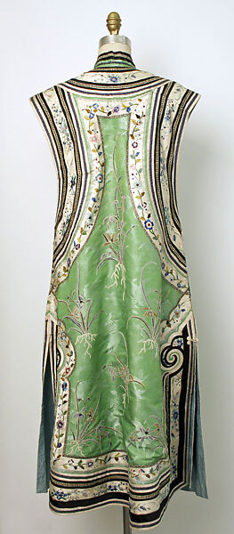 Coat, silk, China