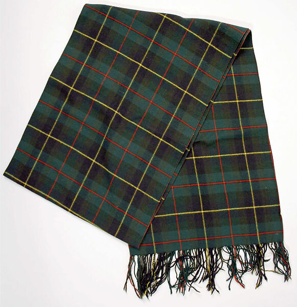 Ensemble, (a, b) silk, metal
(c) silk, wool
(d, e, g, h) wool
(f) leather, metal, hair
(i) silk
(j) metal, glass
(k) silk, metal, feather, Scottish