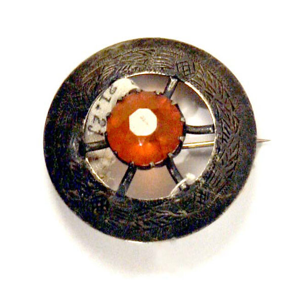 Ensemble, (a, b) silk, metal
(c) silk, wool
(d, e, g, h) wool
(f) leather, metal, hair
(i) silk
(j) metal, glass
(k) silk, metal, feather, Scottish