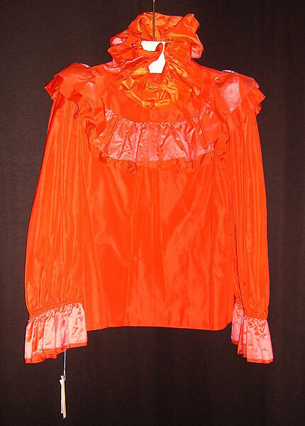 Evening ensemble, Yves Saint Laurent (French, founded 1961), silk, French