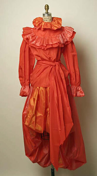 Evening ensemble, Yves Saint Laurent (French, founded 1961), silk, French 