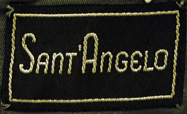 Dress, Giorgio di Sant'Angelo (American, born Italy, 1933–1989), synthetic fiber, American