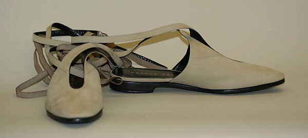 Sandals, Herbert Levine Inc. (American, founded 1949), leather, American 
