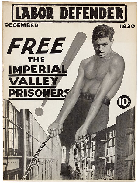 Labor Defender, December 1930, John Louis Engdahl  American, Photomechanical relief print