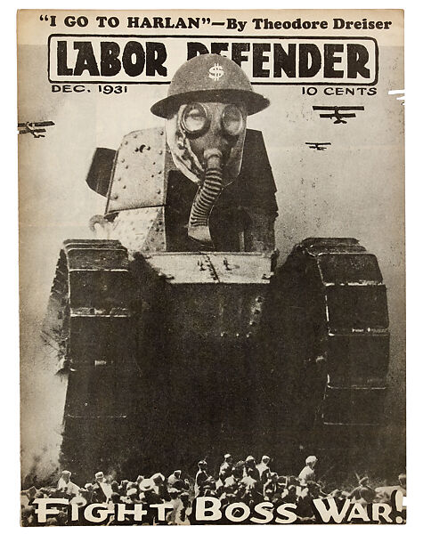 Labor Defender, December 1931, John Louis Engdahl  American, Photomechanical relief print