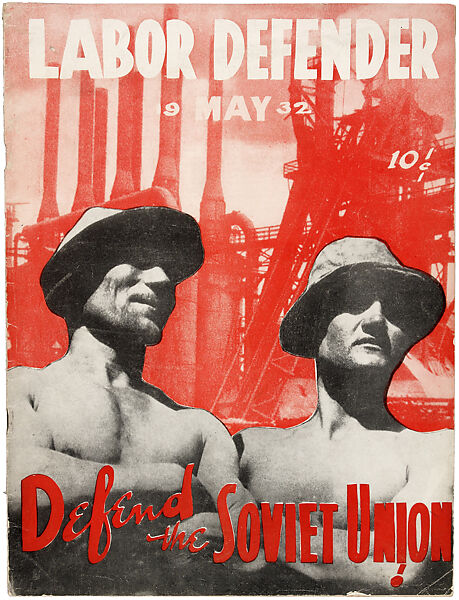 Labor Defender, May 1932, John Louis Engdahl  American, Photomechanical relief print