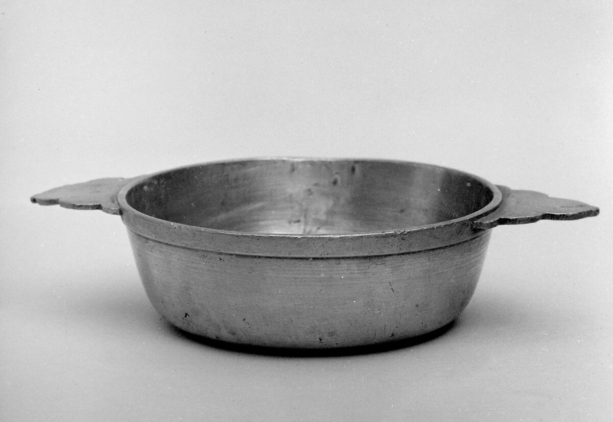Bowl (from a set of four), Pewter, French 