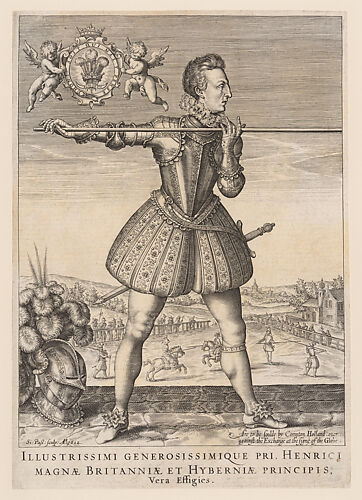 Henry Frederick, Prince of Wales, with the pike