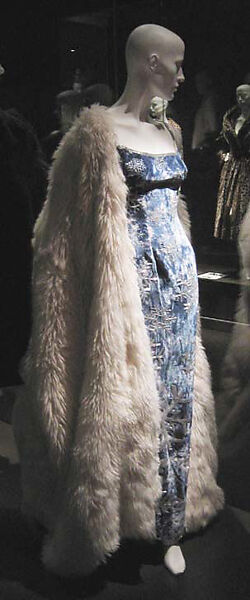 Evening dress, Todd Oldham (American, born 1961), (b) silk, plastic, American