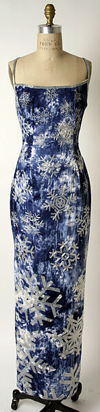 Evening dress, Todd Oldham (American, born 1961), (b) silk, plastic, American 