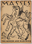 New Masses Magazine, July 1931, Hugo Gellert  American, born Hungary, Photomechanical relief print